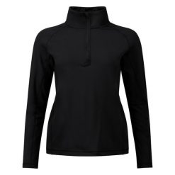 Kurtka narciarska 1/4 Zip damska Rossignol Stretch. Czarne kurtki narciarskie i snowboardowe damskie Rossignol, l, bez wzorów, z polaru, bez kaptura, narciarskie. Za 370.70 zł.