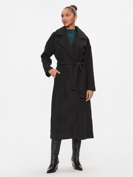 ONLY Płaszcz przejściowy 15292812 Czarny Regular Fit. Czarne płaszcze damskie Only, xs, bez wzorów, z syntetyku. Za 239.99 zł.