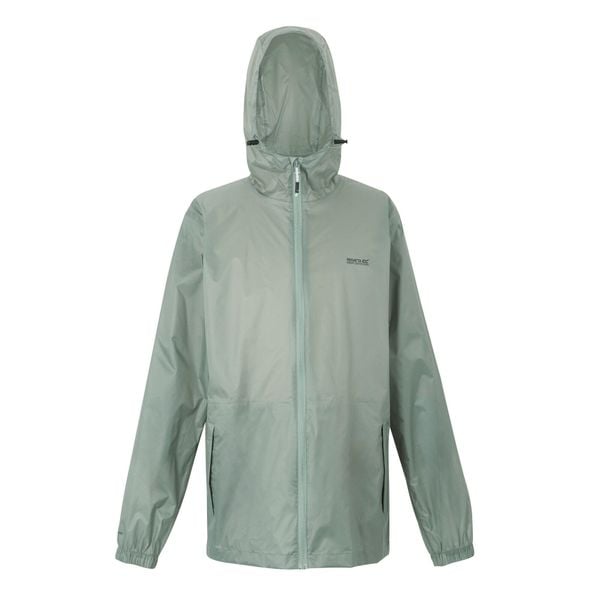 Męska Kurtka Kieszonkowa + Worek Pack It III. Szare kurtki męskie Regatta, m, bez wzorów, z materiału, z kapturem. Za 143.99 zł.