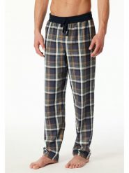 Schiesser Spodnie piżamowe w kolorze granatowym rozmiar: 48. Niebieskie piżamy męskie Schiesser, bez wzorów, z bawełny, bez ramiączek. Za 108.99 zł.