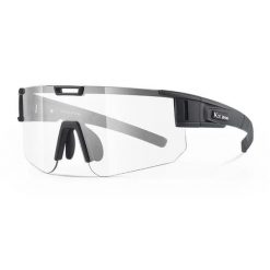 Sportowe okulary przeciwsłoneczne fotochromowe wiatroszczelne. Czarne okulary przeciwsłoneczne damskie WEST BIKING. Za 176.61 zł.