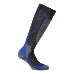 Skarpety narciarskie CMP SKI SOCK WOOL wełniane ocieplane antybakteryjne. Czerwone skarpetki męskie CMP, bez wzorów, z elastanu. Za 89.99 zł.