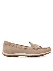 Geox Mokasyny D Vega Moc D35DNA 00022 C6738 Brązowy. Brązowe mokasyny damskie Geox, ze skóry. Za 359.99 zł.