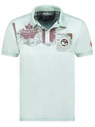 Canadian Peak Koszulka polo "Kimaceak" w kolorze błękitnym rozmiar: S. Niebieskie koszulki polo męskie Canadian Peak, s, bez wzorów, z bawełny, bez ramiączek. Za 83.42 zł.