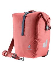 Deuter Torba rowerowa "Weybridge 25+5" w kolorze czerwonym - 34 x 43 x 22 cm rozmiar: onesize. Czerwone torebki klasyczne damskie Deuter, bez wzorów, z materiału, bez dodatków. Za 519.95 zł.