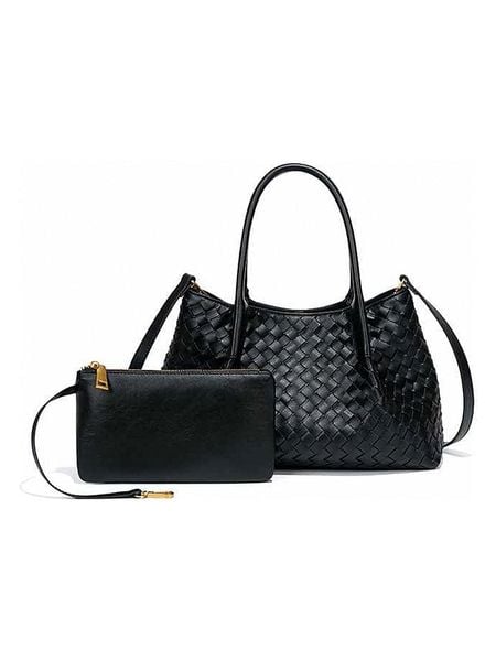 SUVRAI Torebka w kolorze czarnym - 30 x 18 x 10 cm rozmiar: onesize. Czarne torebki klasyczne damskie SUVRAI, bez wzorów, z materiału, bez dodatków. Za 201.55 zł.