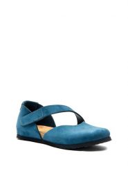 Comfortfusse Skórzane baleriny w kolorze granatowym rozmiar: 36. Niebieskie baleriny damskie Comfortfusse, bez wzorów, bez obcasa. Za 213.69 zł.