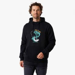 Bluza z kapturem Męska Swedemount Forest Hood. Czarne bluzy z kapturem męskie SWEDEMOUNT, m. Za 199.99 zł.