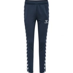 Spodnie damskie Hummel hmlnelly 2.0 zwężane. Niebieskie spodnie materiałowe damskie HUMMEL, bez wzorów, sportowe. Za 250.80 zł.