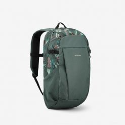 Plecak turystyczny Quechua Arpenaz NH100 20 litrów. Zielone plecaki damskie QUECHUA, bez wzorów, sportowe. Za 59.99 zł.