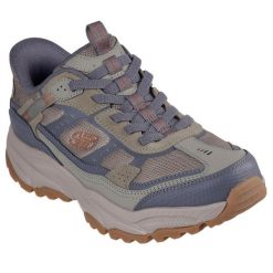 Buty trekkingowe męskie Skechers Vigor At. Szare buty trekkingowe męskie Skechers, z materiału, bez zapięcia. Za 300.00 zł.