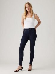 Levi's Dżinsy "721" - Skinny fit - w kolorze granatowym rozmiar: W29/L34. Niebieskie jeansy damskie Levi's, z podwyższonym stanem. Za 200.89 zł.