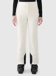 4F Spodnie narciarskie w kolorze kremowym rozmiar: S. Brązowe spodnie dresowe damskie 4f, s, bez wzorów, z materiału. Za 209.33 zł.