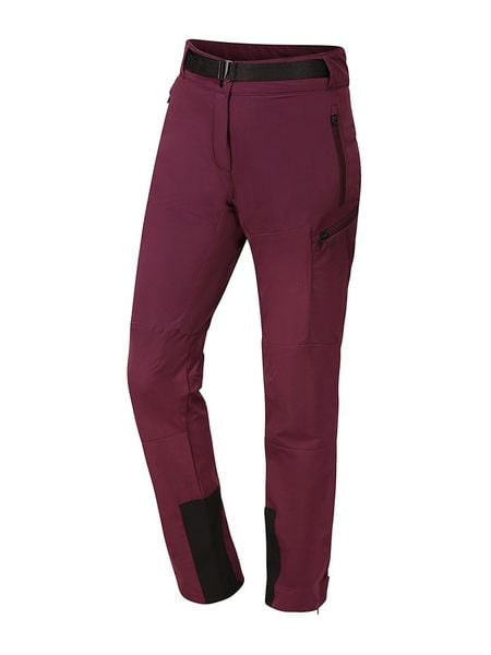 Alpine Pro Spodnie softshellowe "Zebina" w kolorze fioletowym rozmiar: W38. Różowe spodnie dresowe damskie Alpine Pro, z tkaniny, outdoorowe. Za 223.46 zł.