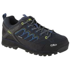Buty CMP Moon Low 31Q4787-N950 niebieskie. Niebieskie buty sportowe na co dzień męskie z gumy, bez zapięcia. Za 698.81 zł.