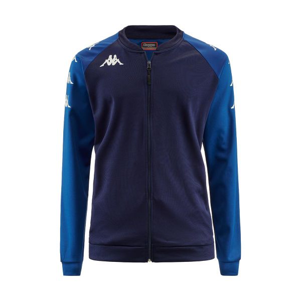 Kurtka Kappa Verone. Niebieskie kurtki męskie Kappa, l, bez wzorów, sportowe, bez kaptura. Za 204.20 zł.