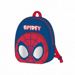 Plecak szkolny Spidey Wielokolorowy. Niebieskie plecaki męskie Spidey and his amazing friends, bez wzorów. Za 66.30 zł.