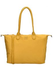 Charm Shopper bag "Buckingham Mono" w kolorze musztardowym - 51 x 33 x 14 cm rozmiar: onesize. Żółte shopper bag damskie Charm, bez wzorów, z materiału, na ramię, bez dodatków. Za 140.53 zł.