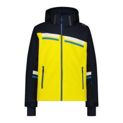 Kurtka narciarska męska CMP 35W0017 Zip Hood. Białe kurtki narciarskie i snowboardowe damskie CMP, m, bez wzorów, bez kaptura, narciarskie. Za 629.99 zł.