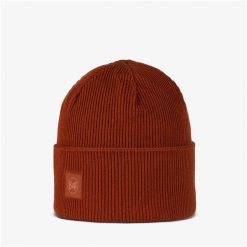 Czapka BUFF Crossknit Beanie Solid. Brązowe czapki męskie Buff. Za 139.70 zł.
