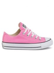 Converse Trampki A/S Ox M9007 Różowy. Czerwone trampki i tenisówki damskie Converse, bez wzorów, z materiału. Za 229.99 zł.