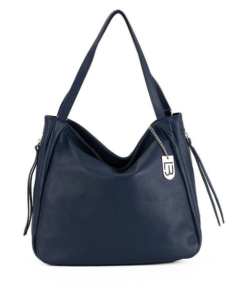 Lucca Baldi Skórzana torebka "Fiesole" w kolorze granatowym - 34 x 29 x 15 cm rozmiar: onesize. Niebieskie torebki klasyczne damskie Lucca Baldi, bez wzorów, z materiału, bez dodatków. Za 347.99 zł.