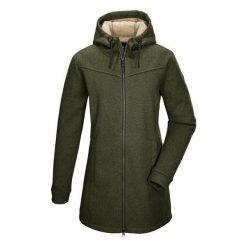Damska parka z polaru Killtec GW 37. Zielone parki damskie KILLTEC, na zimę, bez wzorów, z polaru. Za 524.20 zł.