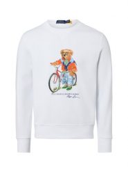 Polo Ralph Lauren Bluza męska Mężczyźni biały, S. Białe bluzy bez kaptura męskie Polo Ralph Lauren, m. Za 1,199.95 zł.