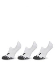 Under Armour Skarpety krótkie Performance Tech 1379502 Biały. Białe skarpetki męskie Under Armour, bez wzorów, z materiału. Za 49.99 zł.