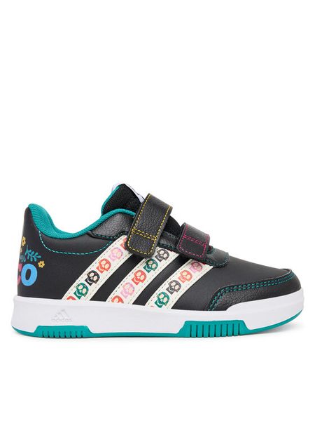 Adidas Sneakersy Disney Coco Tensaur JR8127 Czarny. Czarne buty sportowe chłopięce Adidas, ze skóry, bez zapięcia. Za 139.99 zł.