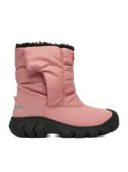 Hunter Śniegowce CEO-CP86-26157(DZ). Różowy. Czerwone kozaki dziewczęce Hunter, bez wzorów, z materiału, bez obcasa. Za 269.99 zł.