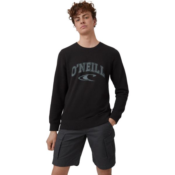 Bluza męskie O'Neill LM State Crew. Czarne bluzy bez kaptura męskie O'neill, m, z bawełny. Za 290.00 zł.