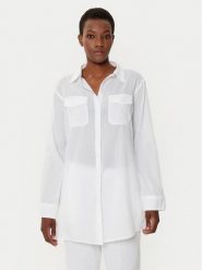 LAUREN RALPH LAUREN Koszula 20501076 Biały Regular Fit. Białe koszule damskie Lauren Ralph Lauren, xl, bez wzorów, z bawełny, bez kołnierzyka, bez ramiączek. Za 719.99 zł.