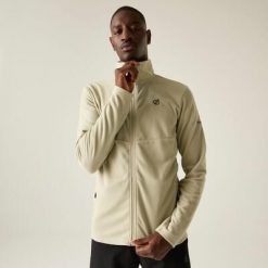 Męska bluza polarowa Arising z zamkiem błyskawicznym. Brązowe bluzy bez kaptura męskie Dare 2b, m, z materiału. Za 349.99 zł.