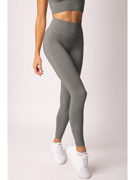 Spaio Legginsy sportowe "Flex 2.0" w kolorze szarym rozmiar: XL. Szare legginsy damskie Spaio, xl, bez wzorów, z materiału. Za 165.99 zł.