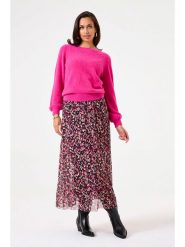 Garcia Spódnica w kolorze różowo-czarnym rozmiar: M. Brązowe spódniczki damskie Garcia, m, bez wzorów, midi. Za 273.95 zł.