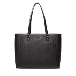 Torebka Nine West. Czarne torebki klasyczne damskie Nine West, bez wzorów, bez dodatków. Za 299.99 zł.