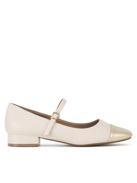 Clara Barson Baleriny WS24040-02 Beżowy. Brązowe baleriny damskie Clara Barson, bez wzorów, z materiału, bez obcasa. Za 119.99 zł.