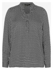 More & More Bluzka w kolorze czarno-kremowym rozmiar: 34. Białe bluzki damskie MORE & MORE, s, bez wzorów, z wiskozy, klasyczne, bez kołnierzyka, bez ramiączek. Za 86.99 zł.