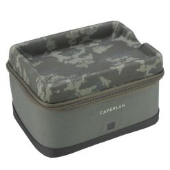 Torba karpiowa ALL IN ONE S. Brązowe torebki klasyczne damskie CAPERLAN, bez wzorów, z materiału, bez dodatków. Za 119.99 zł.
