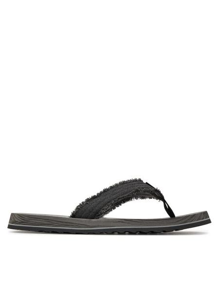 Skechers Japonki Tantric-Fritz 205098/BLK Czarny. Czarne klapki i japonki męskie Skechers, z materiału. Za 99.99 zł.