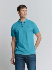 No Excess Koszulka polo w kolorze niebieskim rozmiar: XXL. Niebieskie koszulki polo męskie No Excess, xxl, bez wzorów, bez ramiączek. Za 69.99 zł.