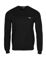 Hugo Boss Sweter w kolorze czarnym rozmiar: M. Czarne swetry męskie Hugo Boss, m, bez wzorów, z wełny, bez kołnierzyka. Za 378.95 zł.