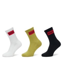 Skarpety długie HUGO. Skarpetki męskie Hugo, bez wzorów. Za 69.99 zł.