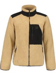 Icepeak Kurtka polarowa "Ardem" w kolorze jasnobrązowo-czarnym rozmiar: M. Brązowe kurtki męskie ICEPEAK, m, bez wzorów, z polaru, bez kaptura. Za 260.99 zł.