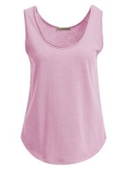 Smith & Soul Top w kolorze jasnoróżowym rozmiar: XXL. Różowe topy damskie Smith & Soul, xxl, bez wzorów, z bawełny, bez kołnierzyka. Za 69.99 zł.