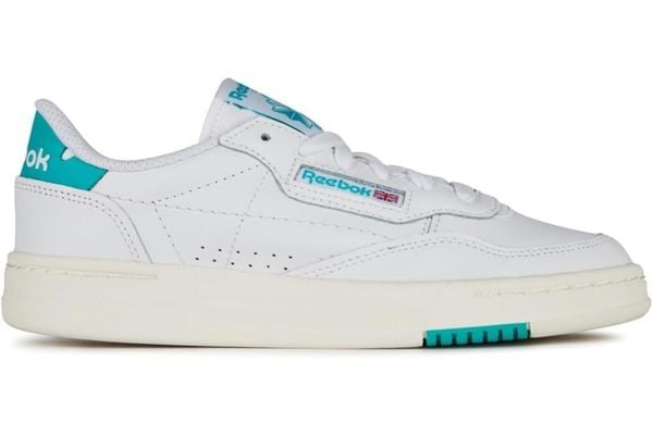 Buty treningowe dla dorosłych Reebok Court Peak. Białe buty sportowe na co dzień damskie Reebok, bez wzorów, z gumy, trekkingowe. Za 206.49 zł.