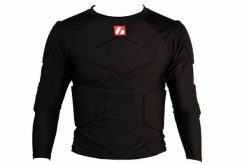FS-08 S Koszulka kompresyjna z długim rękawem, futbol amerykański. Czarne t-shirty sportowe męskie BARNETT, s, bez ramiączek, na fitness i siłownię. Za 199.00 zł.