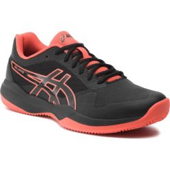 Buty ASICS - Gel-Game 7 Clay/Oc 1041A046 Black/Cherry Tomato 010. Czarne buty sportowe na co dzień męskie Asics, z materiału, bez zapięcia, tenisowe. W wyprzedaży za 209.00 zł.