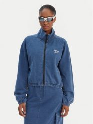 Reebok Bluza Polina RK25486CCW Niebieski Regular Fit. Niebieskie bluzy bez kaptura damskie Reebok, s, z bawełny. Za 319.99 zł.